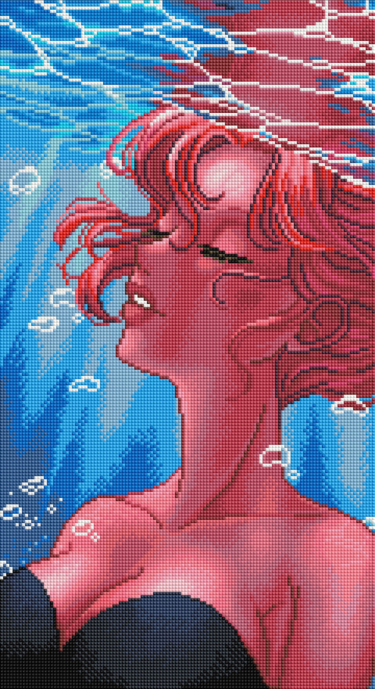 “Persephone Underwater” by TikiTorchies