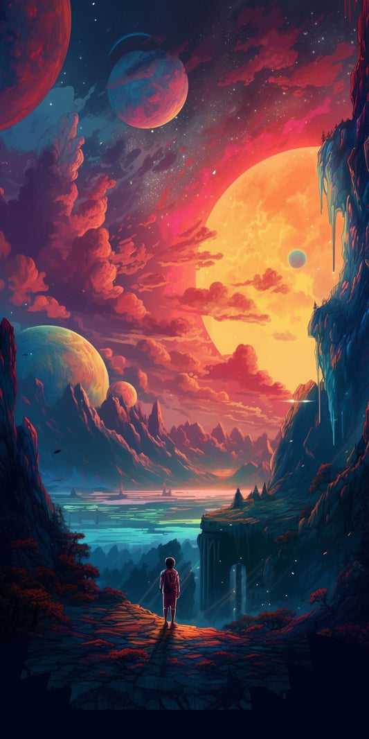 “Beyond the Falls” by Timon Angelides - XL Hybrid Render
