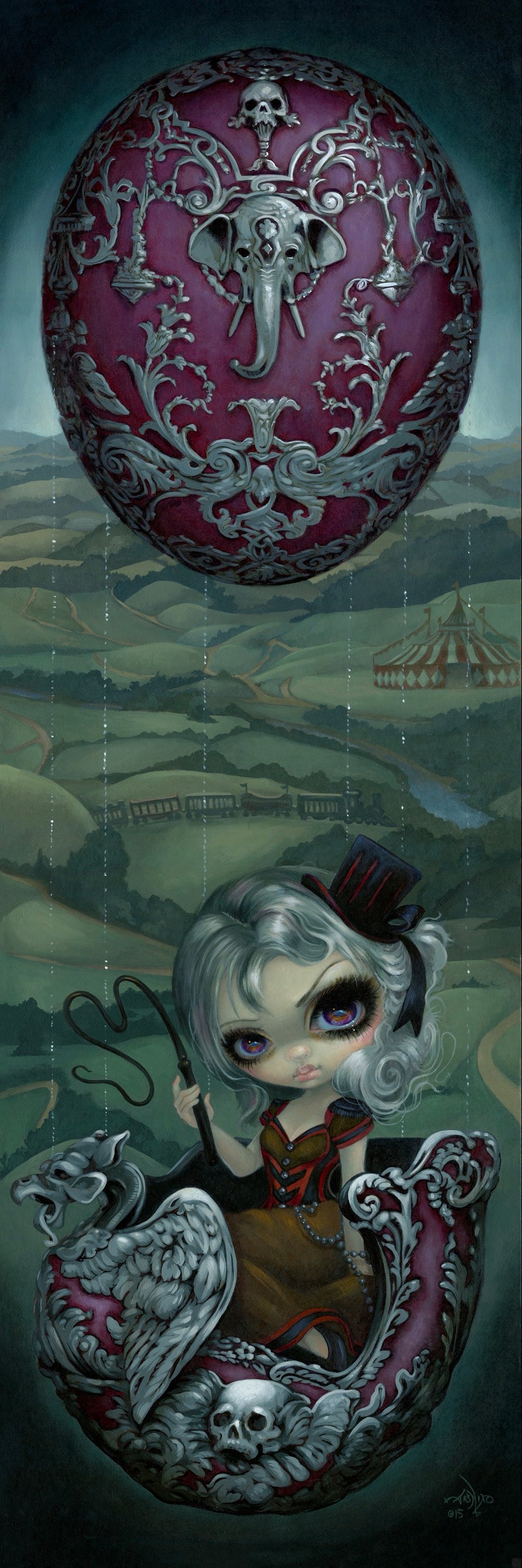 “Circus Chariot XL” by Jasmine Becket-Griffith