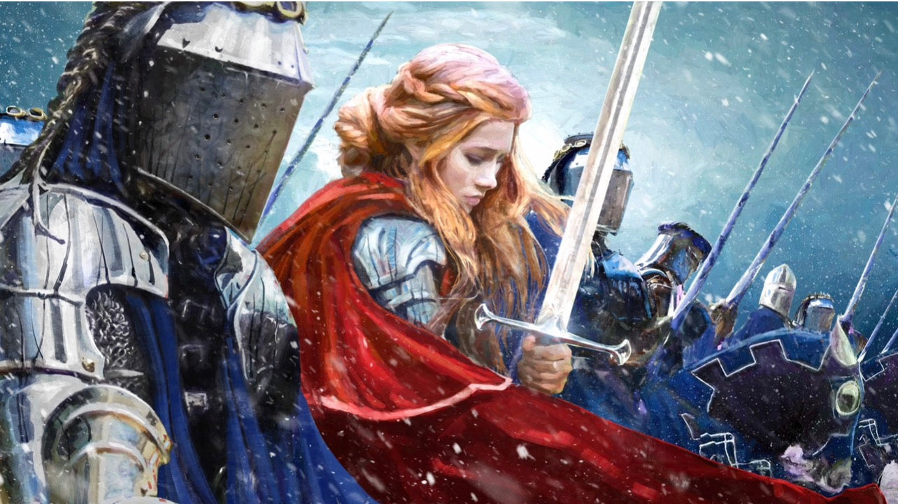“Crimson Oath” by Warm Tail/Shutterstock - XL Size