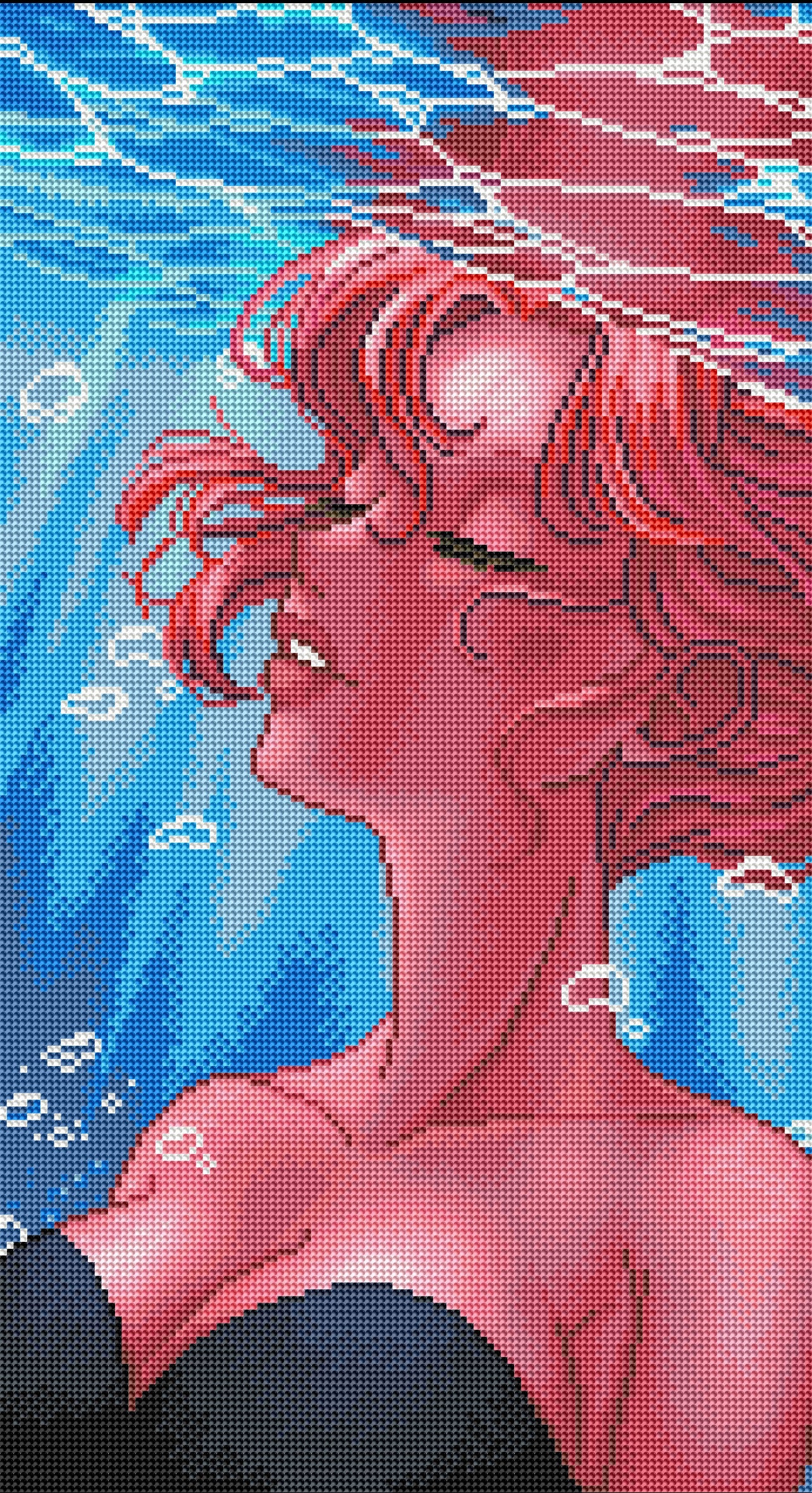 “Persephone Underwater” by TikiTorchies