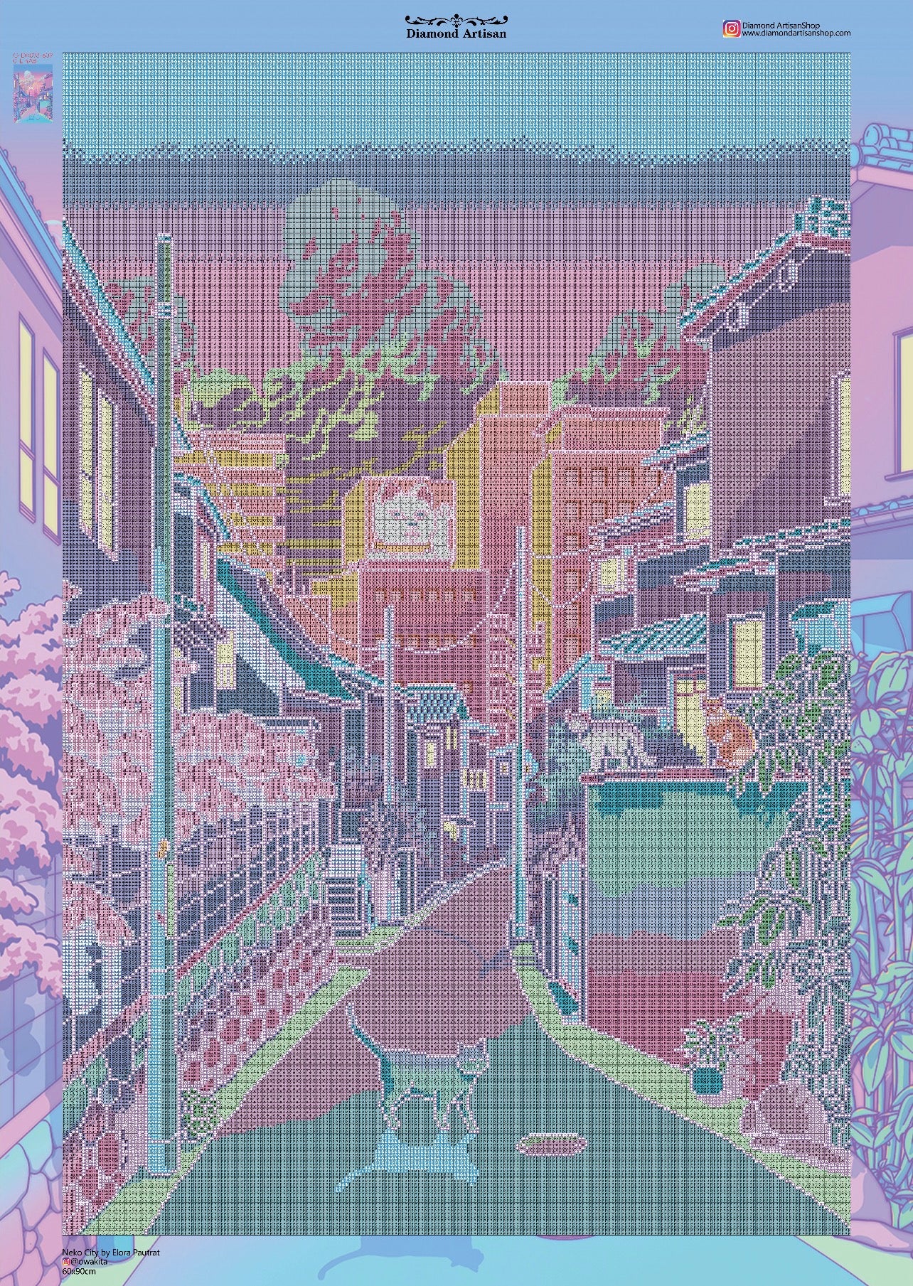 “Neko City” by Elora Pautrat