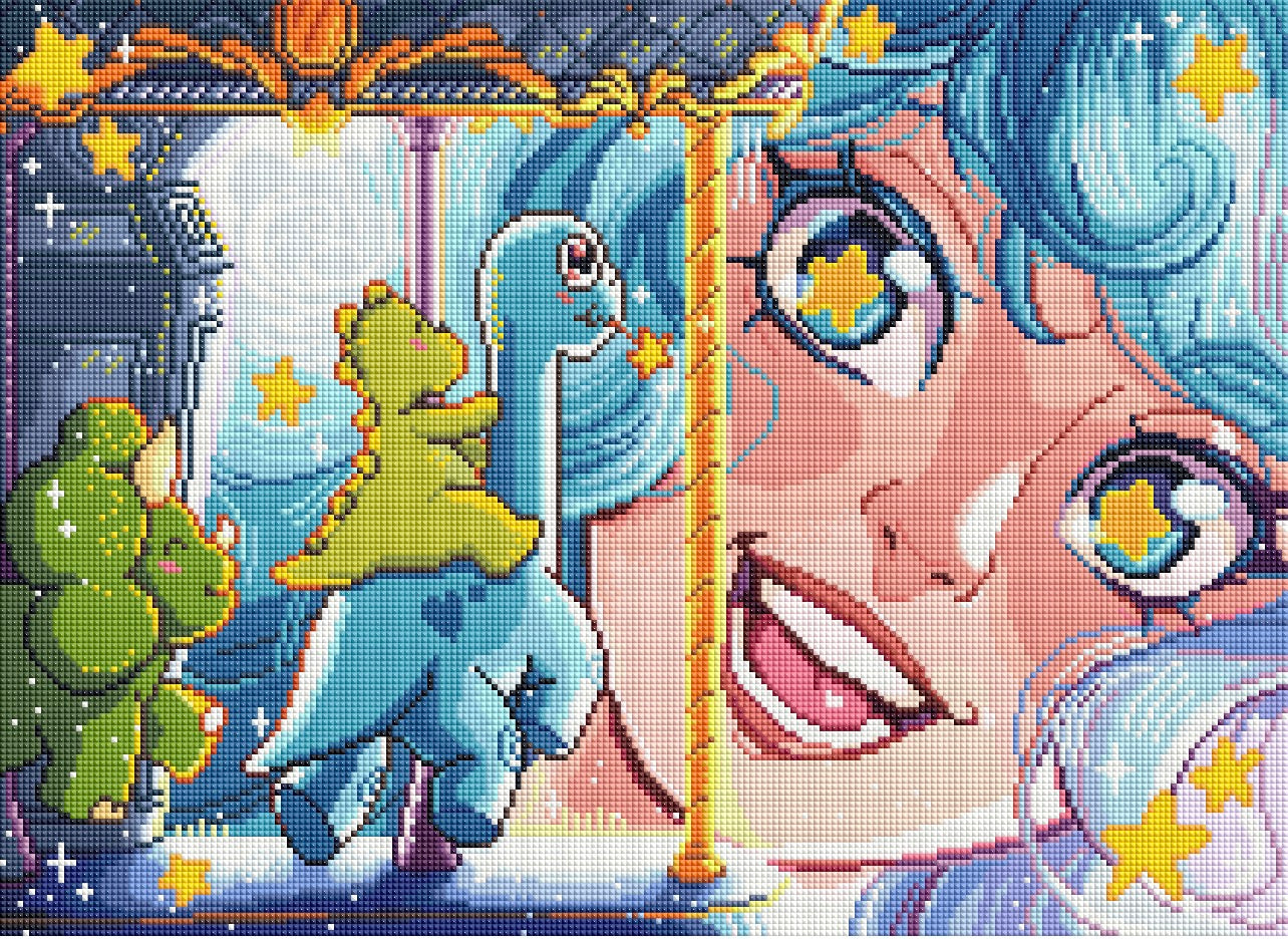 “Dino Carrousel” by Maite Draws