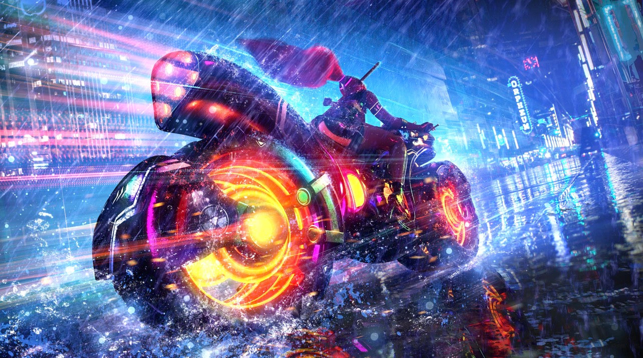 City of Neon Lights by Warm Tail/Shutterstock - XL Size