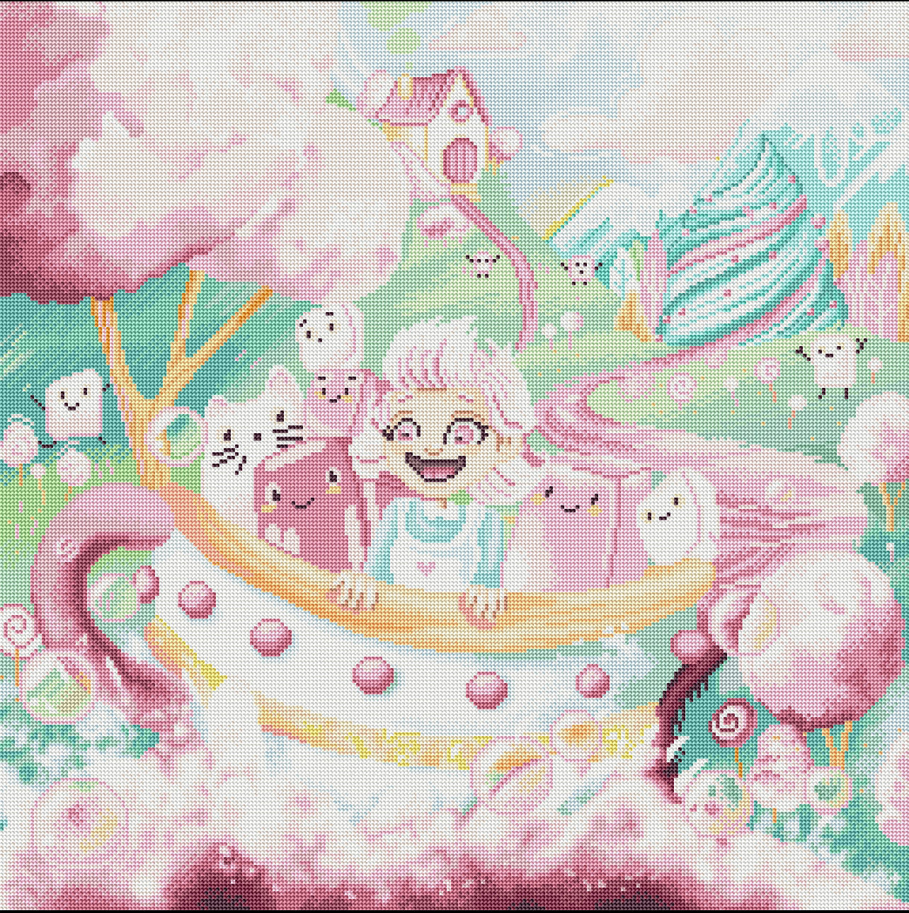 Marshmallow World by Lucie Vaudelle