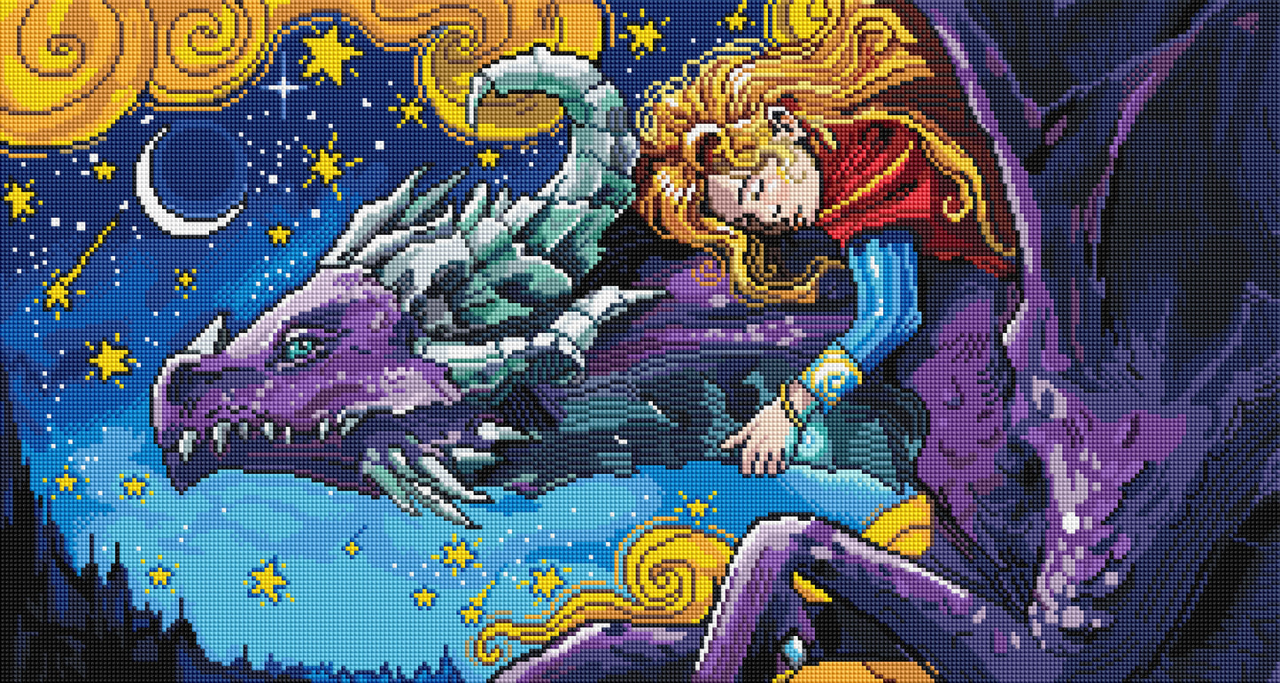 “Starlight Flight” by Warm Tail - Hand Charted
