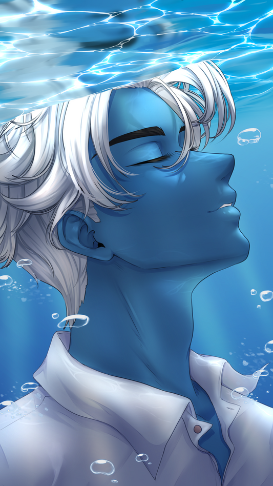 “Hades Underwater” by TikiTorchies