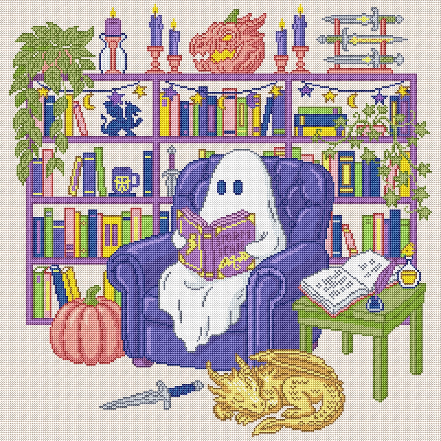 “Romantasy Ghost” by Color Nook Studio