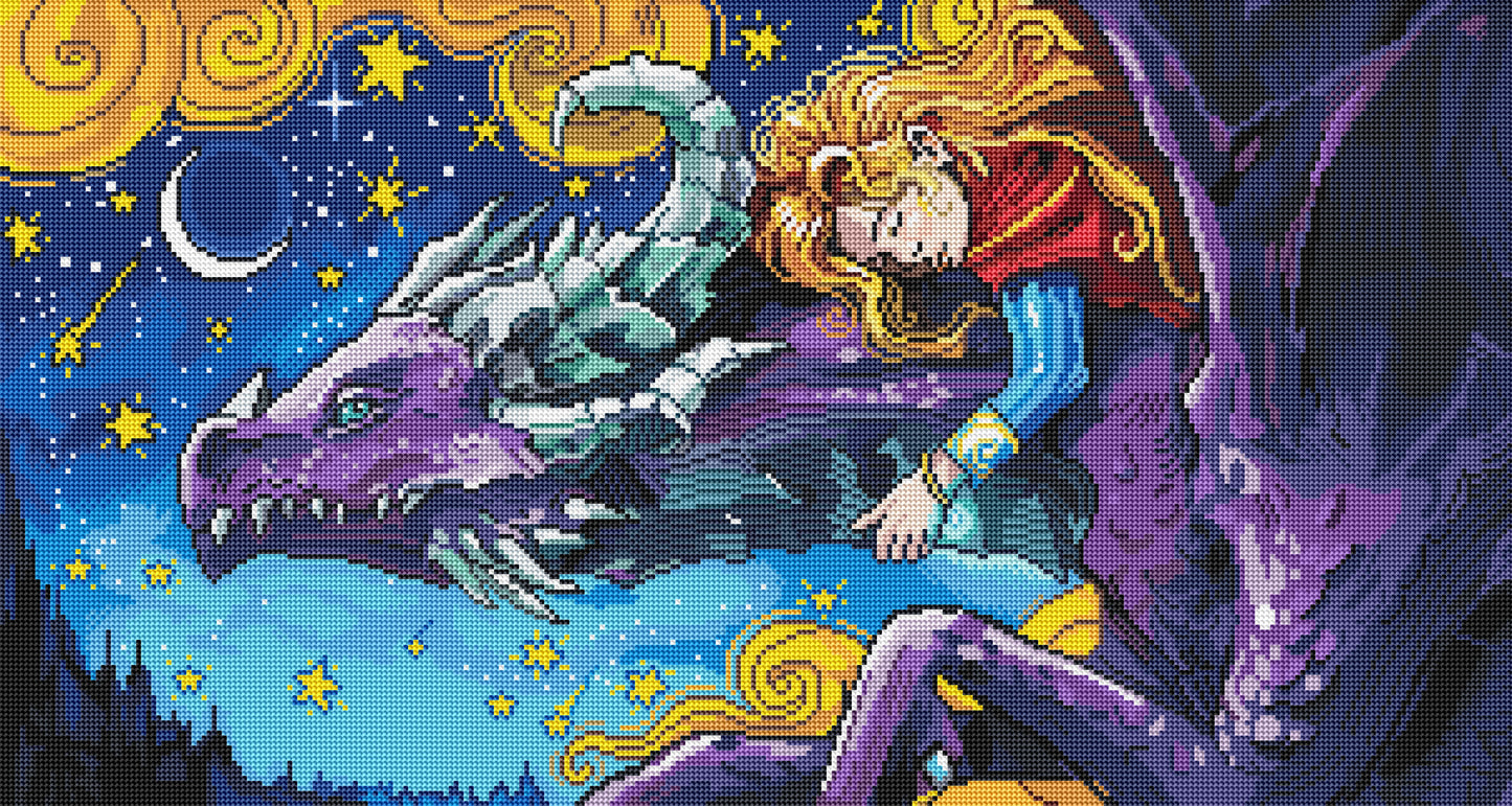 “Starlight Flight” by Warm Tail - Hand Charted