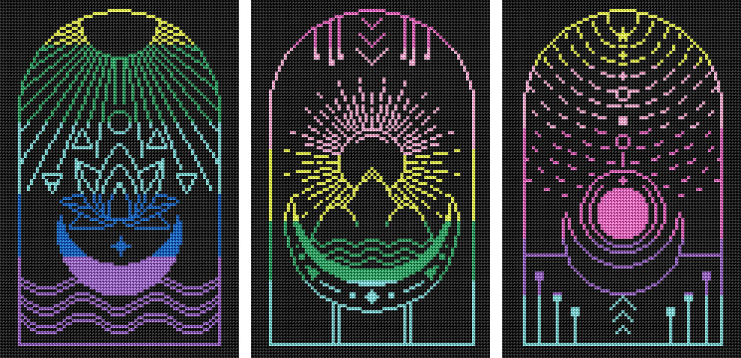 “Elemental Light” 3 pc set by Mountain Beetle