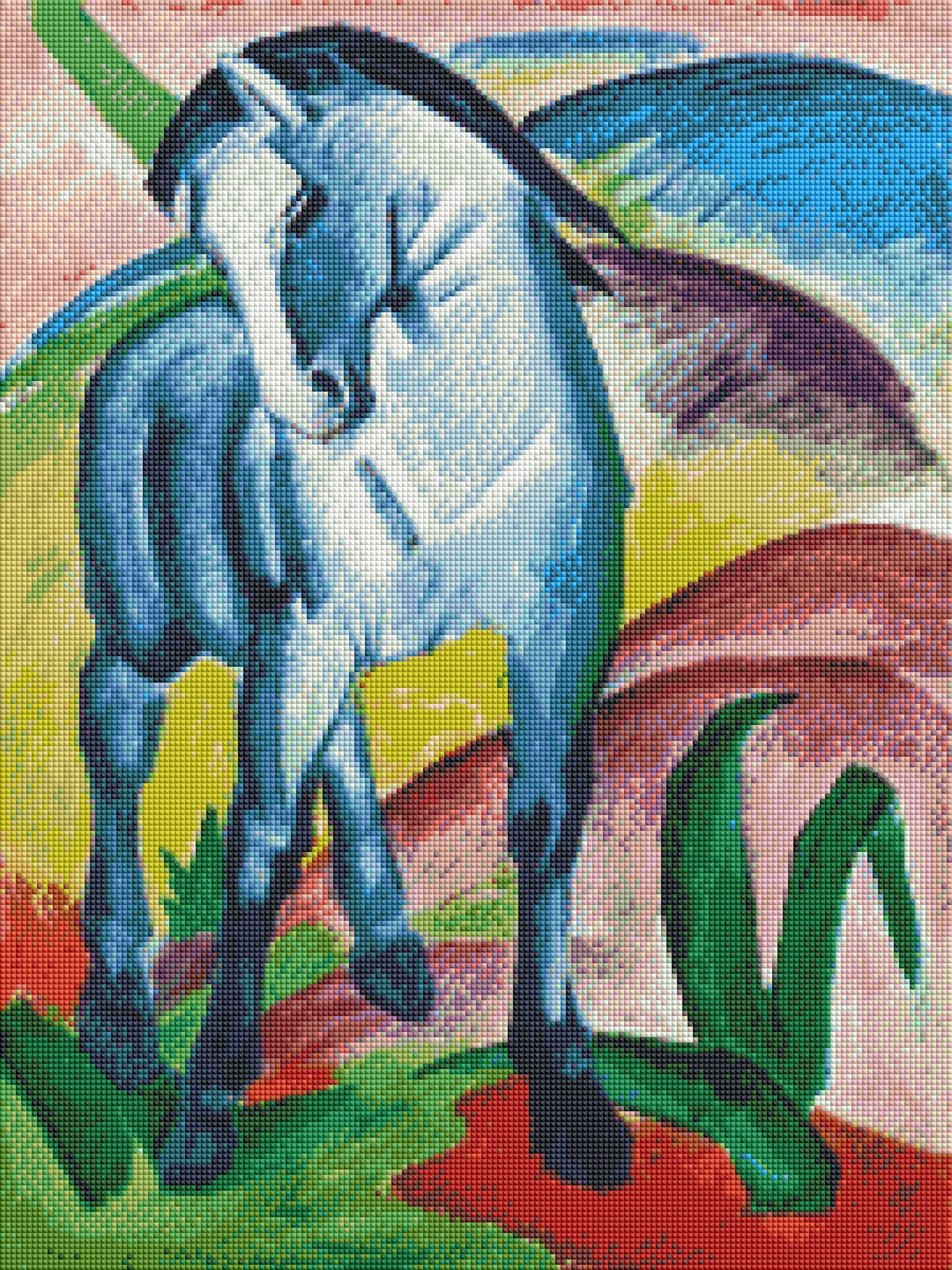 Blue Horse I (1911) by Franz Marc