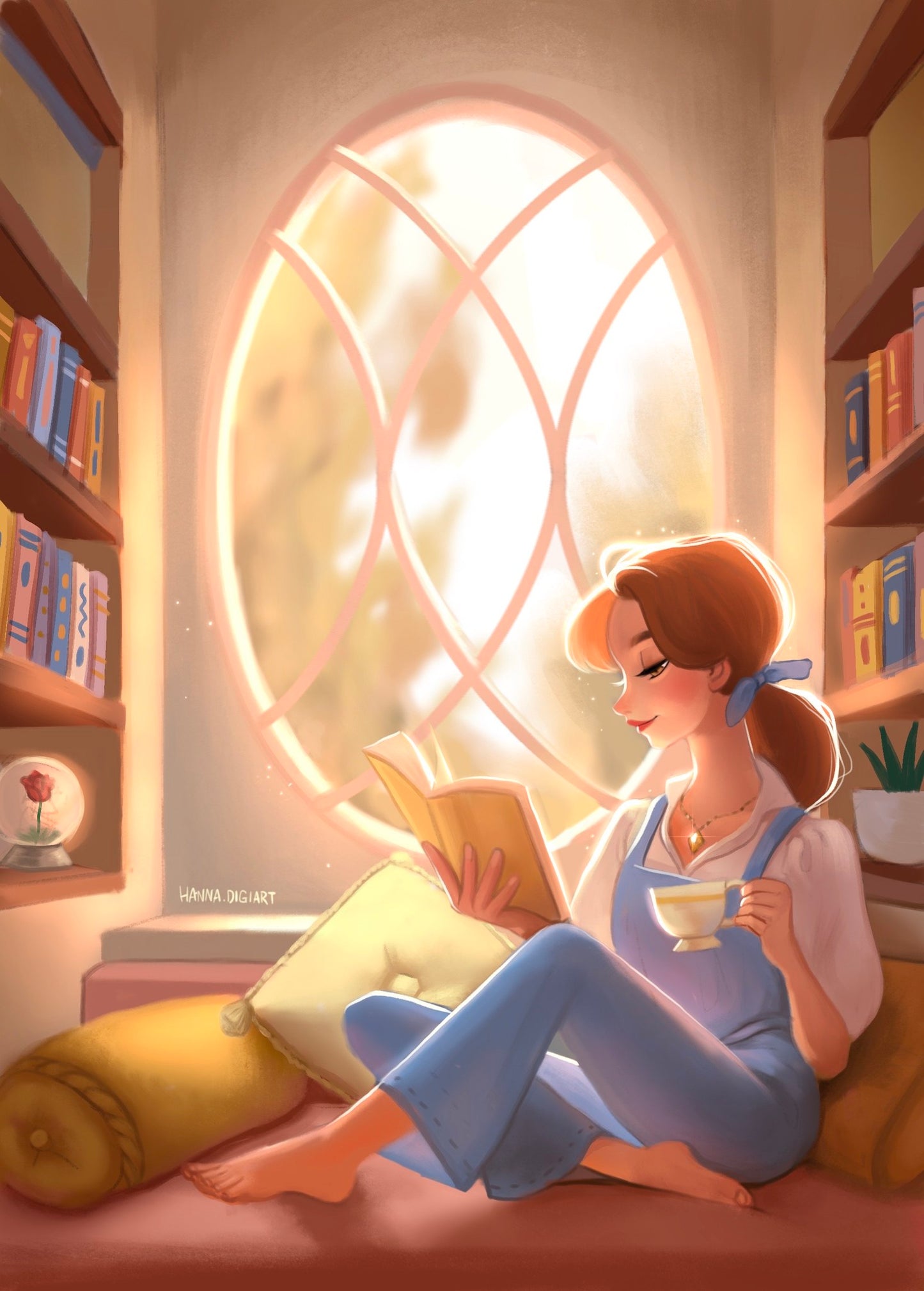 Reader by Hanna.digiart